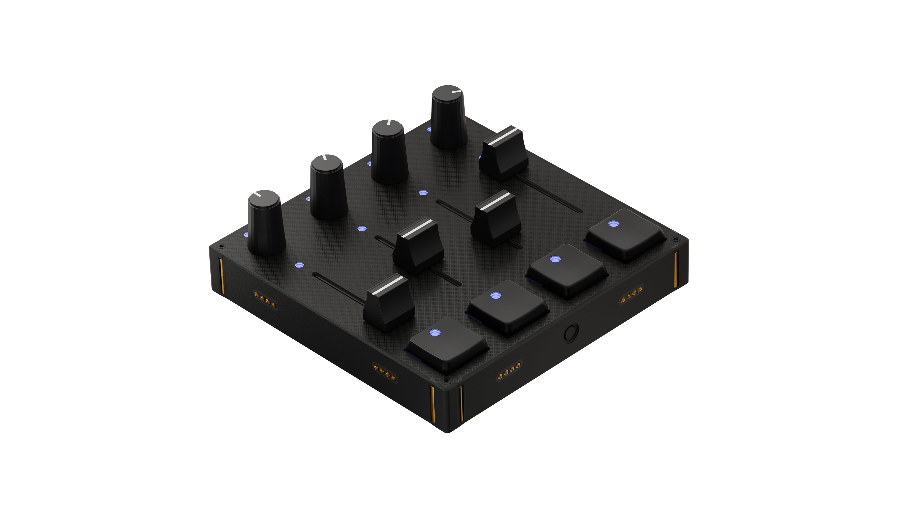 intech studio Grid2.0 PBF4 MIDIコントローラー PBF4 Linear Tactile | Intech Studio